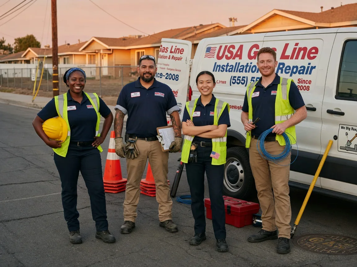 Gas Line Installation company in Pine Bluffs, WY